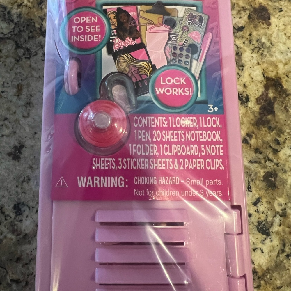 NEW Barbie Locker Art & Craft Activity Set - Picture 8 of 8